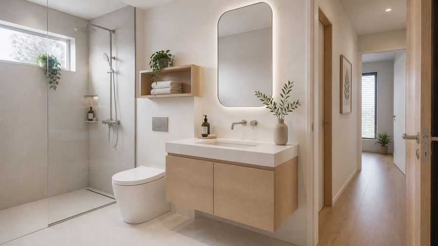 One Bathroom or Two? Choosing a Bathroom Layout for a 2 Bedroom Granny Flat in Victoria