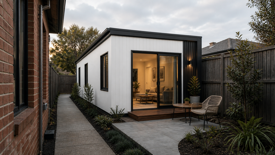 Can a 2 Bedroom Granny Flat Fit in a Narrow Melbourne Backyard?