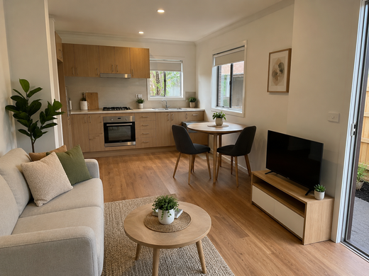 Singles or couples use case for a 1 bedroom granny flat