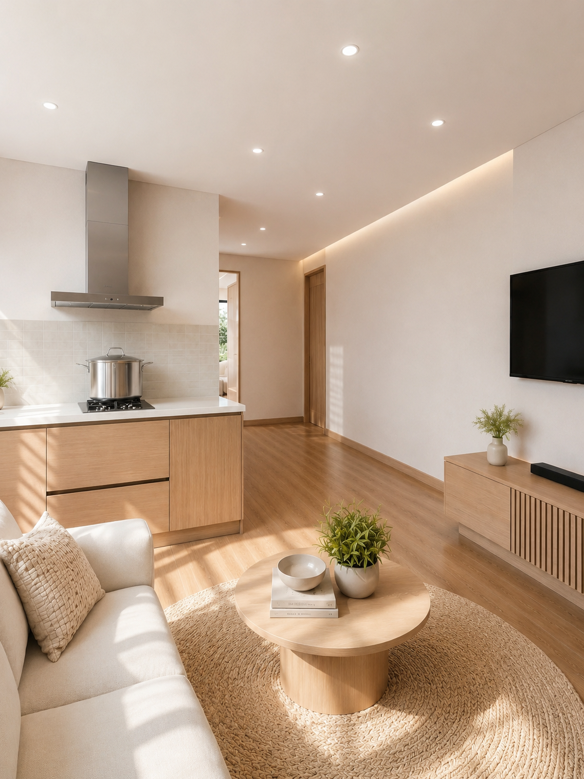 Custom granny flat interior finish preview